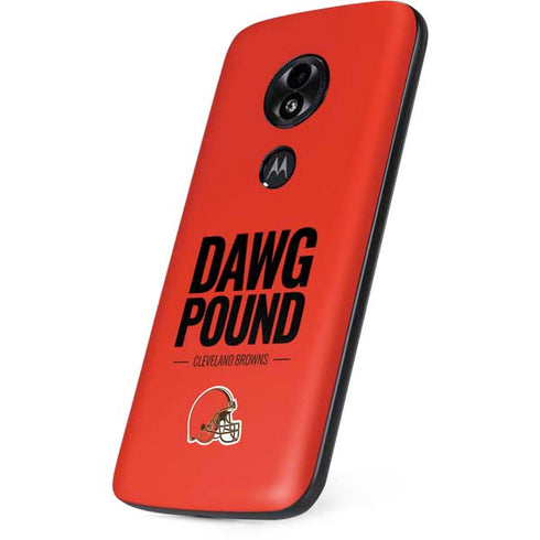 NFL Cleveland Browns Team Motto Moto E5 Play Skin